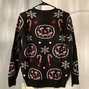 Backstitch Bruja Hexmas Crewneck Sweater-NEW
